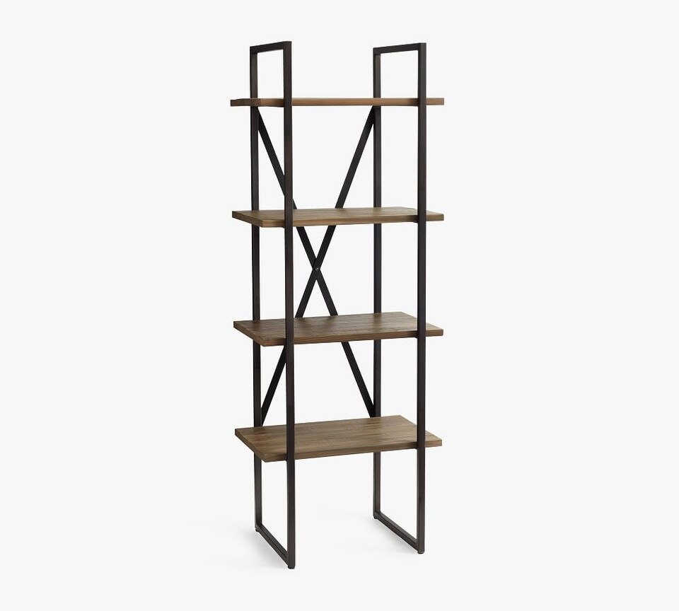 Houston Narrow Etagere Bookcase Pottery Barn Australia